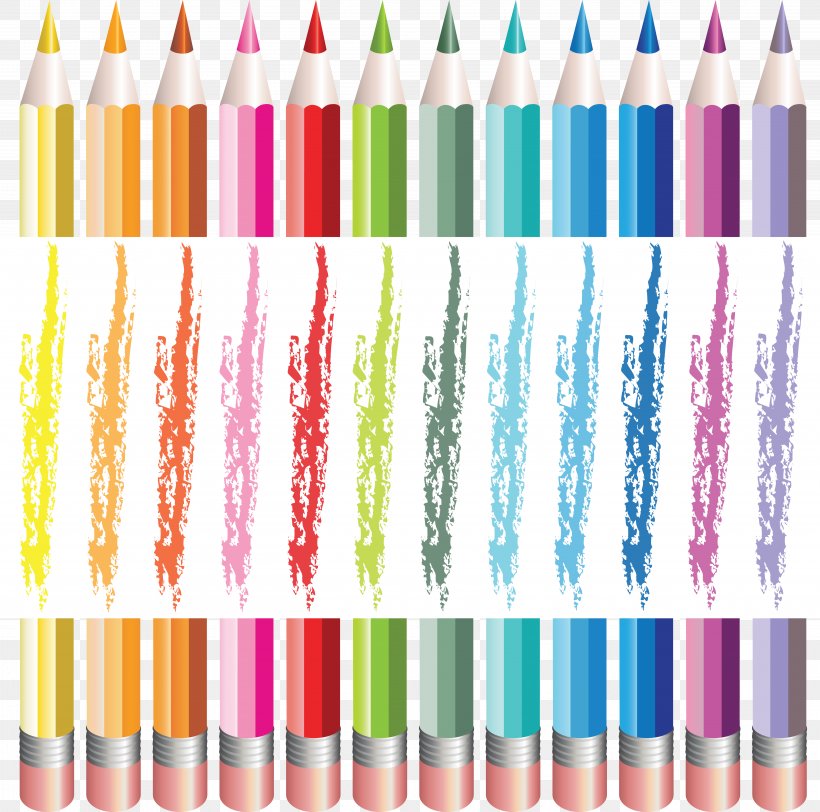 Colored Pencil Eraser Clip Art, PNG, 5250x5200px, Pencil, Colored Pencil, Cosmetics, Crayon, Drawing Download Free