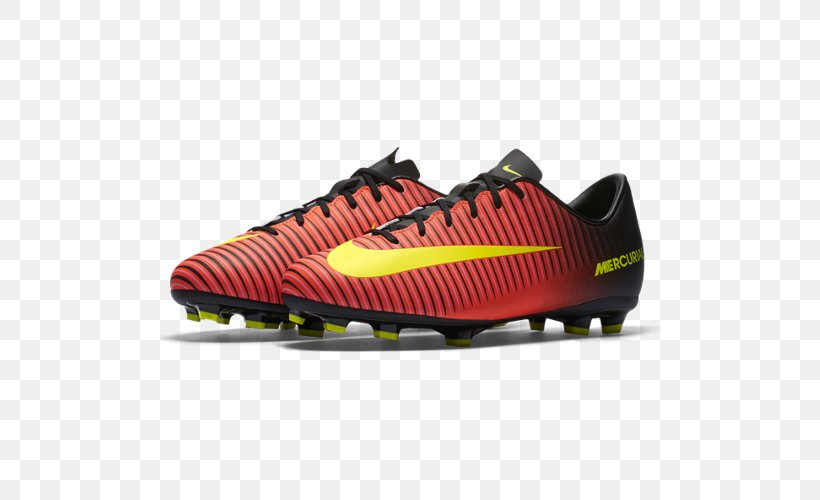 Nike Mercurial Vapor Football Boot Nike Tiempo Orange, PNG, 500x500px, Nike Mercurial Vapor, Adidas, Athletic Shoe, Boot, Cleat Download Free