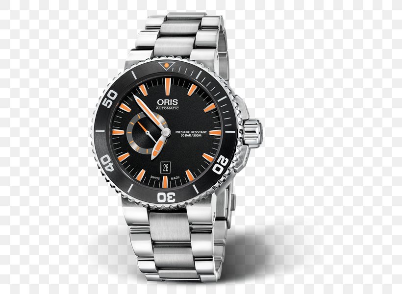 Oris Aquis Date Automatic Diving Watch Jewellery, PNG, 488x600px, Oris, Bracelet, Brand, Diving Watch, Guess Download Free