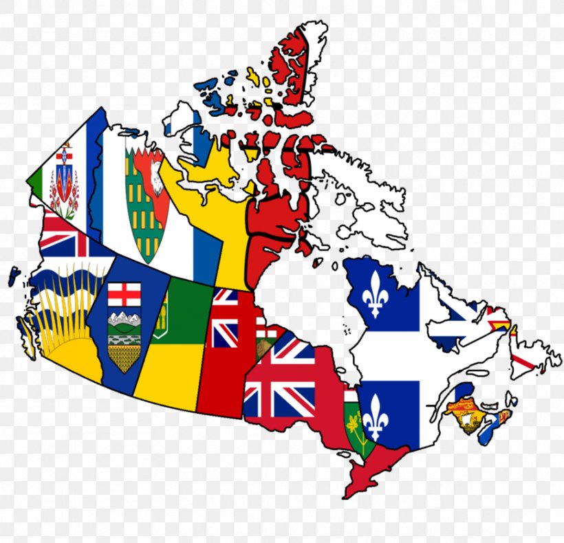 Provinces And Territories Of Canada Map Flag Of Canada, PNG, 911x878px, Canada, Area, Canadian Encyclopedia, Digital Art, Flag Download Free