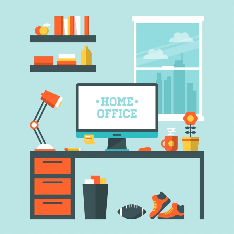 Small Office/home Office Business Telecommuting, PNG, 1024x1024px, Home, Area, Business, Computer, Desk Download Free