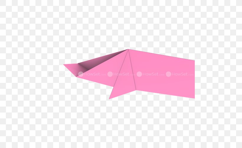 Origami Paper Angle, PNG, 500x500px, Origami Paper, Art Paper, Magenta, Origami, Paper Download Free