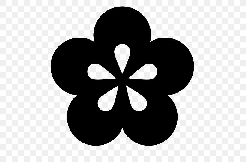 Black And White Monochrome Symbol, PNG, 540x540px, Flower, Black And White, Leaf, Monochrome, Monochrome Photography Download Free