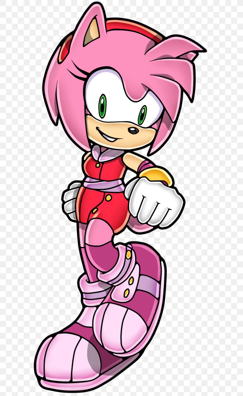 Amy Rose Ariciul Sonic Tails Charmy Bee Sonic Runners, PNG, 599x1333px, Watercolor, Cartoon, Flower, Frame, Heart Download Free