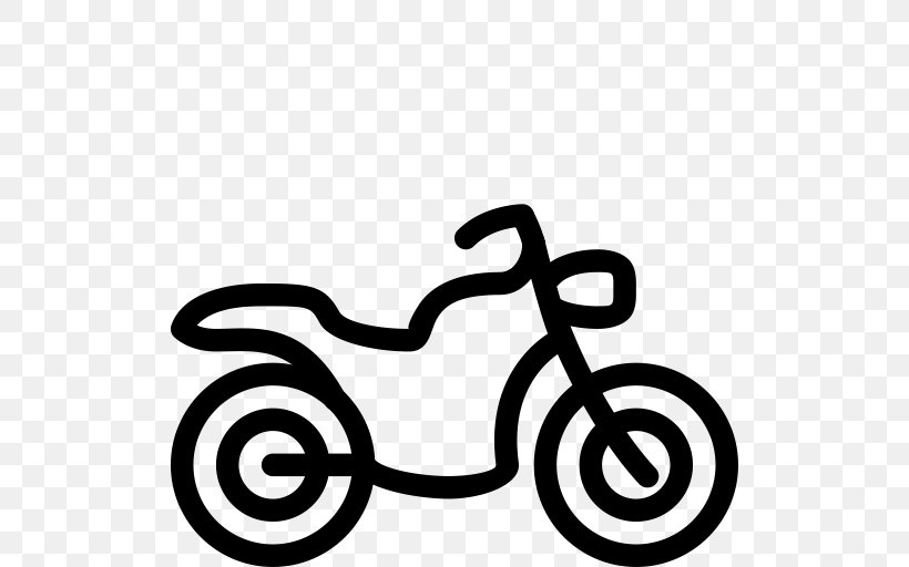 Motorcycle Drawing Bicycle Clip Art, PNG, 512x512px, Motorcycle, Area, Bicycle, Black And White, Chopper Download Free