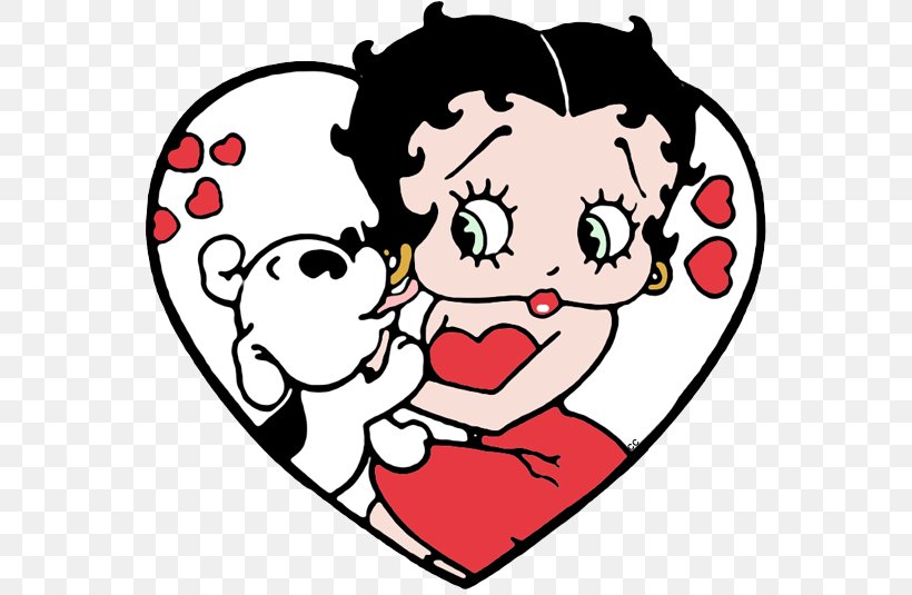 Betty Boop Comics King Features Syndicate Drawing, PNG, 569x535px, Watercolor, Cartoon, Flower, Frame, Heart Download Free
