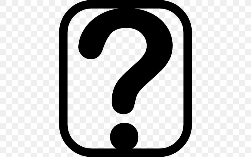 Question Mark Symbol Clip Art, PNG, 512x512px, Question Mark, Area, Black And White, Body Jewelry, Check Mark Download Free