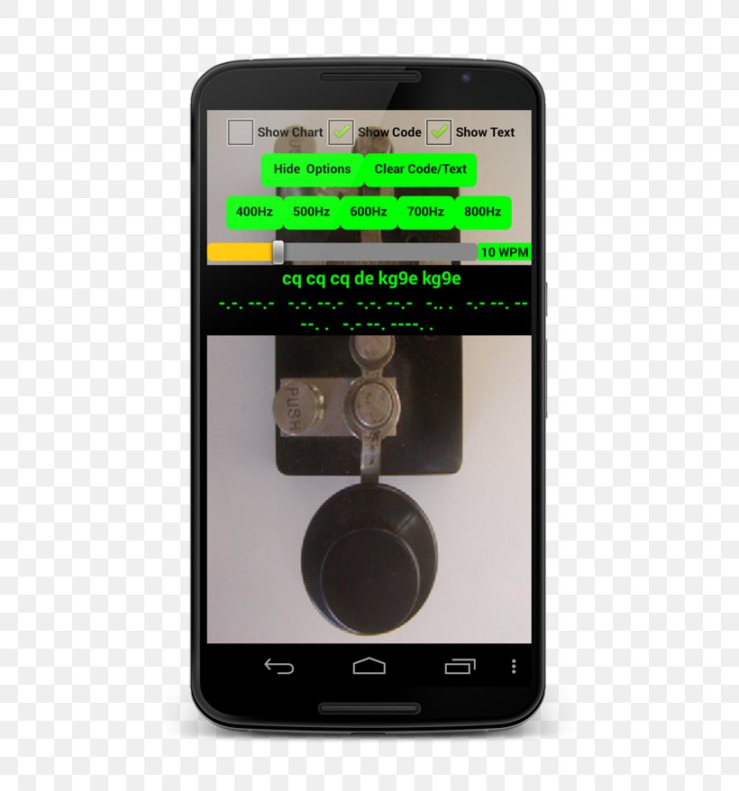 Smartphone Telegraph Key Continuous Wave Morse Code Mobile Phones, PNG, 523x878px, Smartphone, Amateur Radio, Communication Device, Continuous Wave, Display Device Download Free