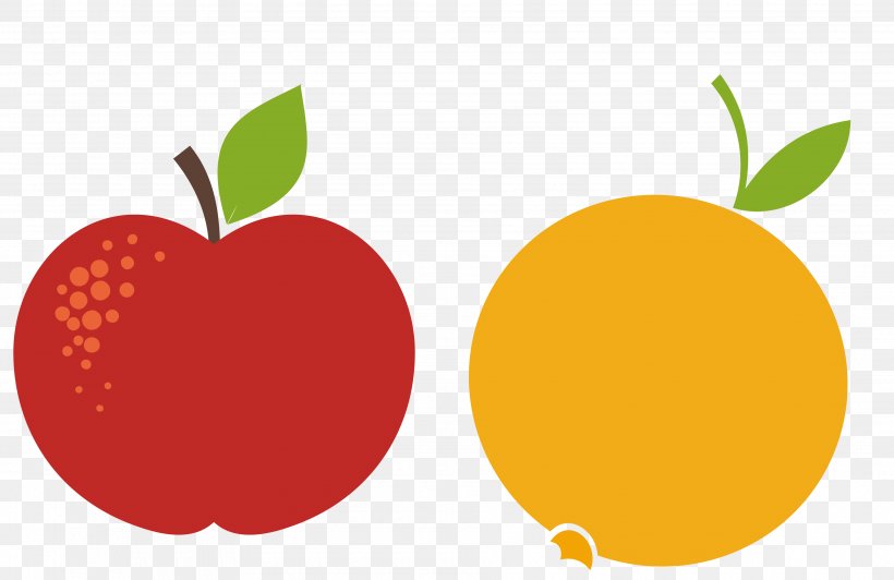 Apple Orange Red, PNG, 3775x2450px, Apple, Citrus, Color, Diet Food, Food Download Free