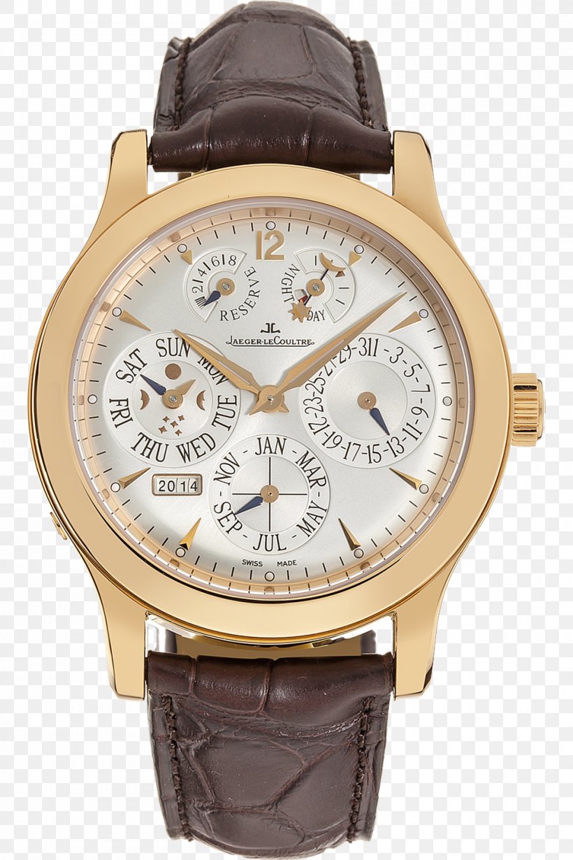 Automatic Watch Tissot Jaeger-LeCoultre Perpetual Calendar, PNG, 1000x1500px, Watch, Automatic Watch, Brown, Clock, Diving Watch Download Free