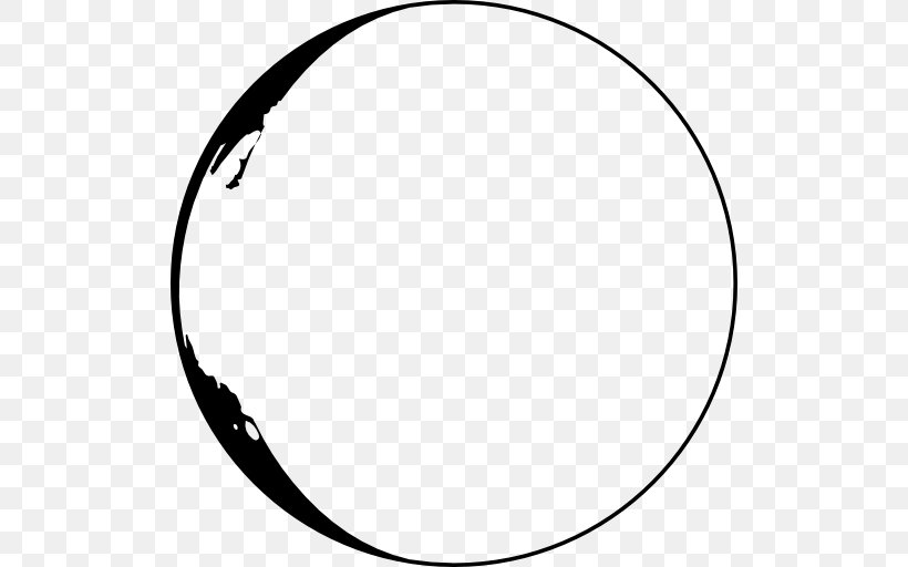 Lunar Phase Symbol, PNG, 512x512px, Lunar Phase, Area, Black, Black And White, Cdr Download Free
