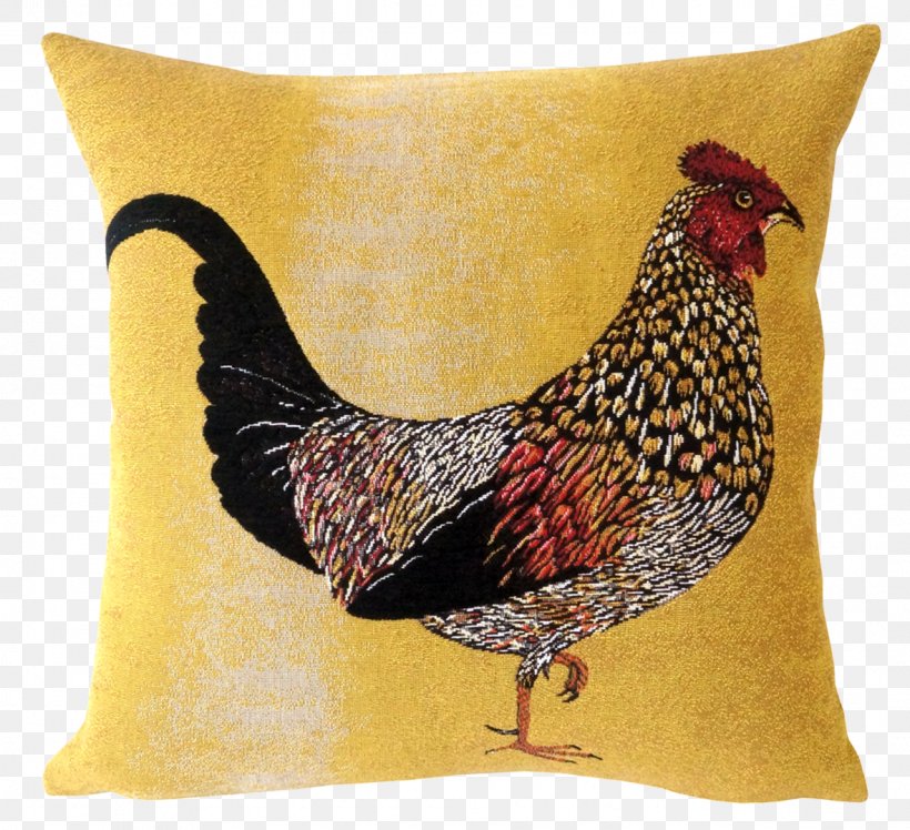 Cushion Tapestry Weaving Throw Pillows, PNG, 1181x1078px, Cushion, Beak, Chicken, Decorative Arts, Fowl Download Free