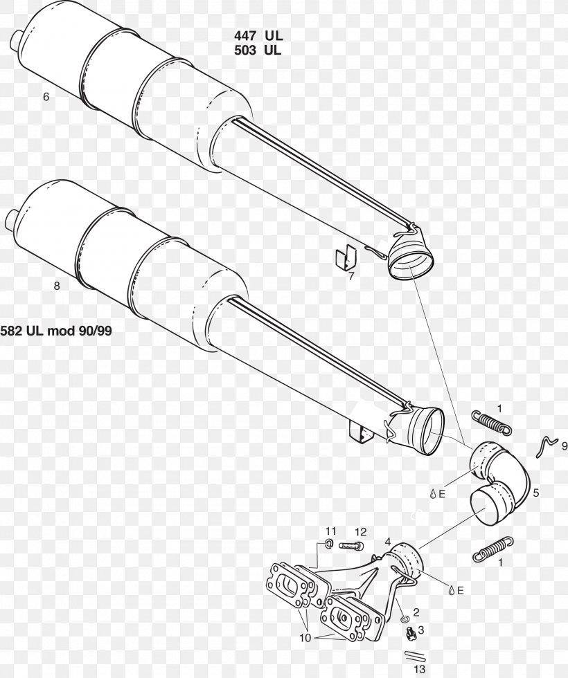 Exhaust System Carburetor Fuel Pump Crankcase, PNG, 2004x2396px, Exhaust System, Aircraft Engine, Area, Auto Part, Black And White Download Free