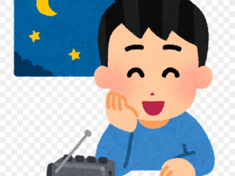 Radio Program ハガキ職人 Broadcasting Radiko Co., Ltd., PNG, 1000x750px, Radio, Art, Boy, Broadcasting, Cartoon Download Free