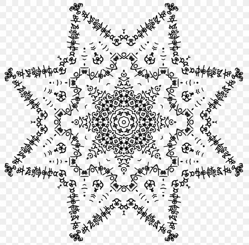 Doily Visual Arts Textile Line Art, PNG, 1024x1008px, Doily, Area, Art, Black, Black And White Download Free