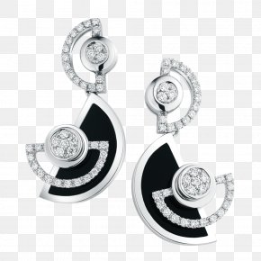 Taobao Material - Earring Jewellery Clothing Accessories Silver Cufflink PNG