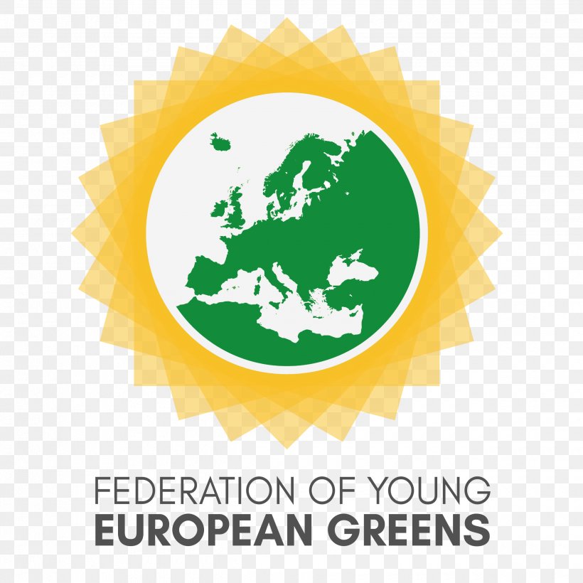 Federation Of Young European Greens European Green Party Green Politics Green Youth, PNG, 2480x2480px, Europe, Alliance 90the Greens, Area, Brand, European Green Party Download Free