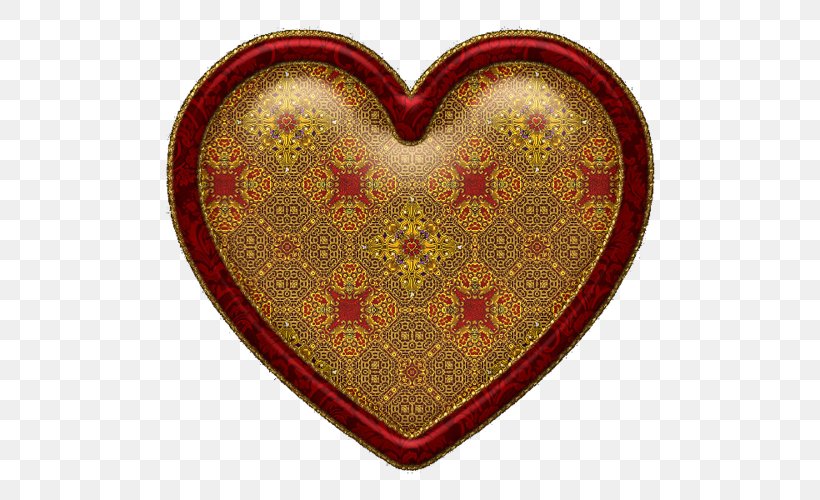 Heart Painting Gold Symbol, PNG, 500x500px, Heart, Gold, Maroon, Painting, Strain Download Free