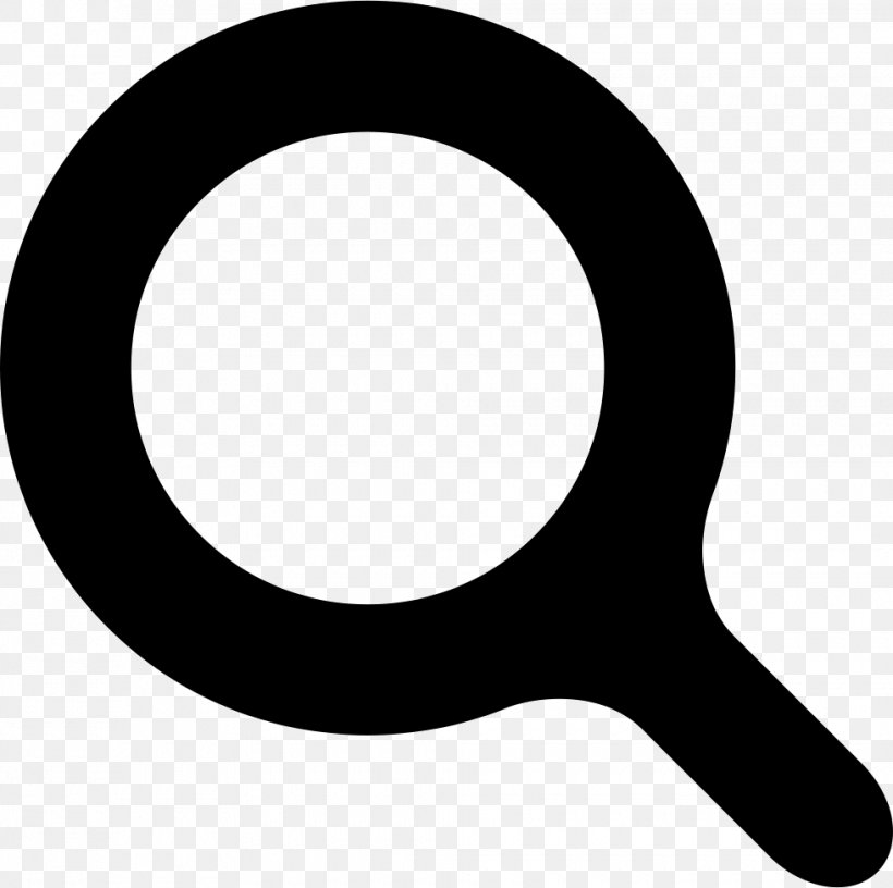Magnifying Glass Search Box, PNG, 980x976px, Magnifying Glass, Black And White, Glass, Lens, Magnification Download Free