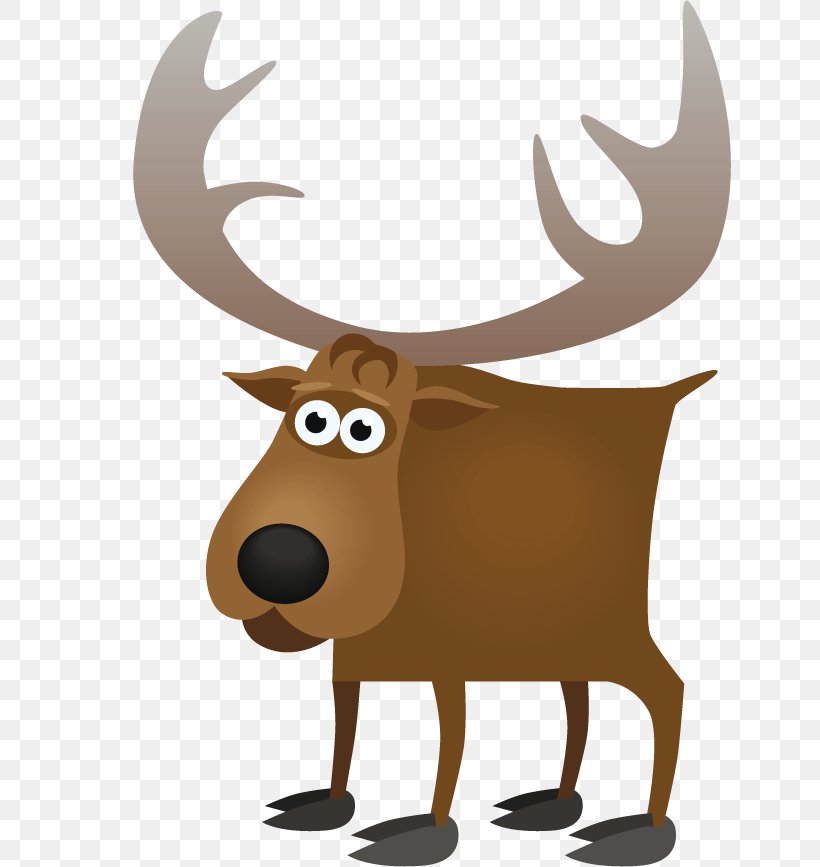 Deer Moose Cartoon Clip Art, PNG, 643x867px, Deer, Animated Film, Antler, Cartoon, Cattle Like Mammal Download Free