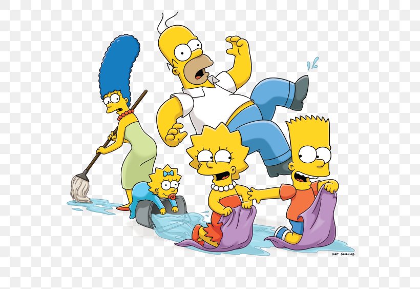 Homer Simpson Bart Simpson Marge Simpson Lisa Simpson Maggie Simpson, PNG, 653x563px, Bart Simpson, Al Jean, Area, Art, Cartoon Download Free