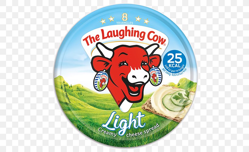 The Laughing Cow Milk Gouda Cheese Blue Cheese Cattle, PNG, 500x500px, Laughing Cow, Area, Bel Group, Blue Cheese, Calorie Download Free