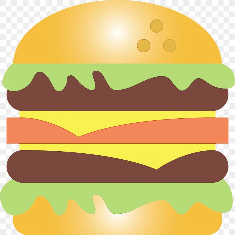 Hamburger, PNG, 3000x3000px, Hamburger, American Food, Bun, Cheeseburger, Fast Food Download Free