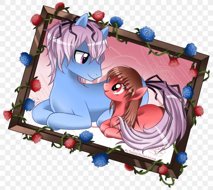 Horse Cartoon Desktop Wallpaper Character, PNG, 1280x1148px, Watercolor, Cartoon, Flower, Frame, Heart Download Free
