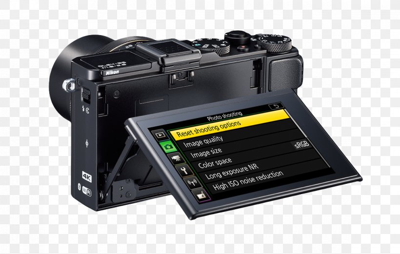 Nikon DL24-85 Point-and-shoot Camera Nikon DL Series, PNG, 1160x738px, Pointandshoot Camera, Camera, Camera Accessory, Camera Lens, Digital Cameras Download Free