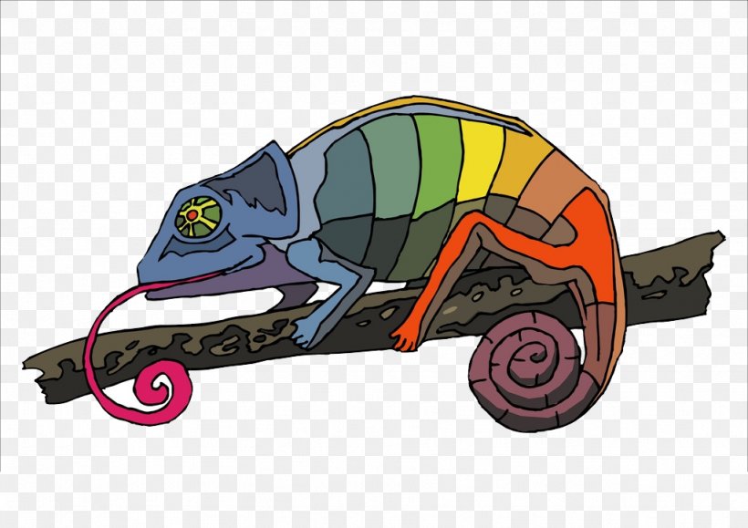 Chameleons Lizard Panther Chameleon Reptile Clip Art, PNG, 1024x724px, Chameleons, Art, Automotive Design, Color, Common Chameleon Download Free