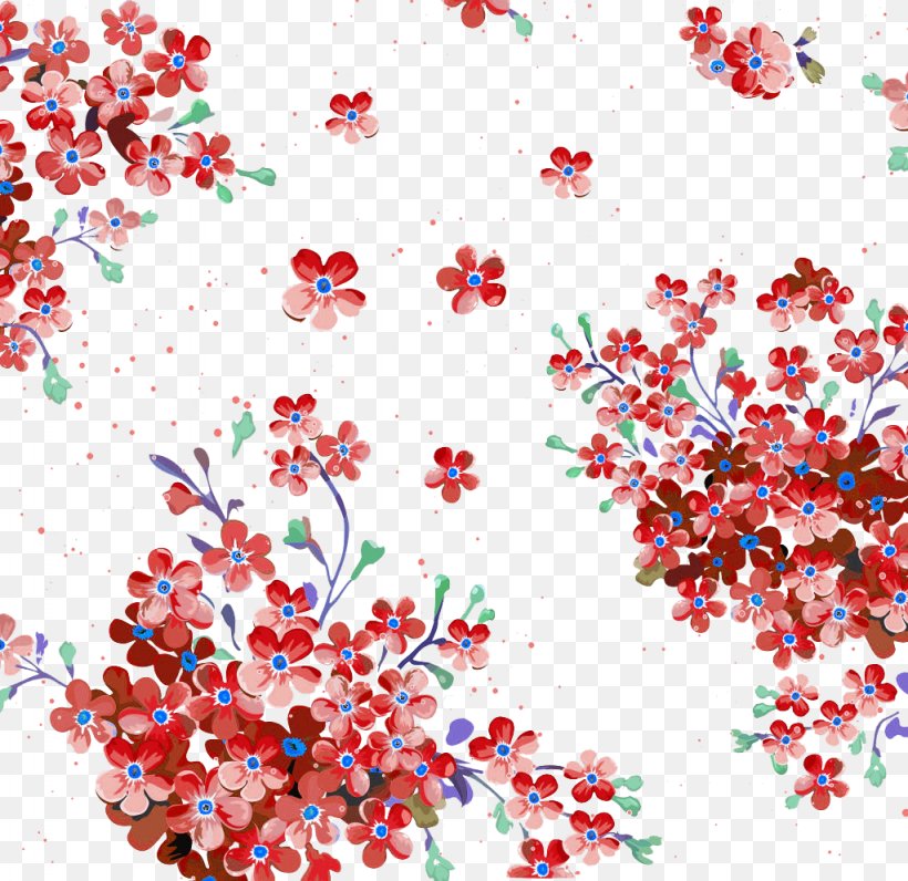 Download Flower Wallpaper, PNG, 1024x995px, Flower, Blossom, Branch, Flora, Floral Design Download Free