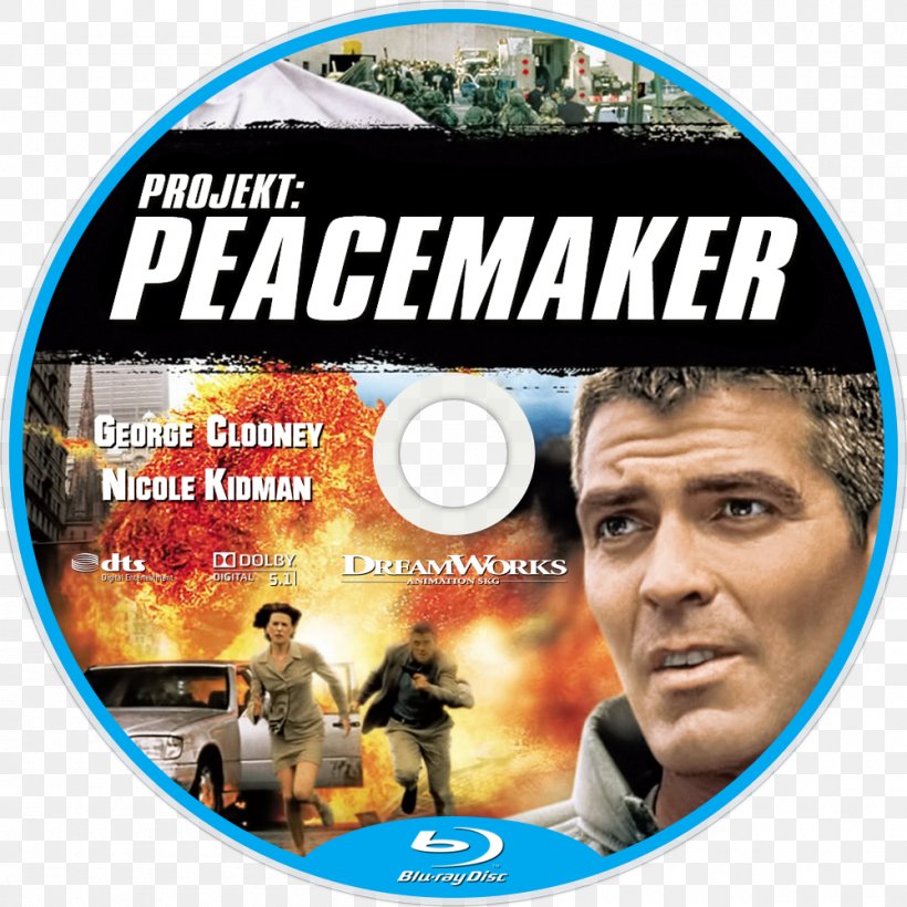 George Clooney The Peacemaker Film Criticism Actor, PNG, 1000x1000px, George Clooney, Action Film, Actor, Brand, Dvd Download Free
