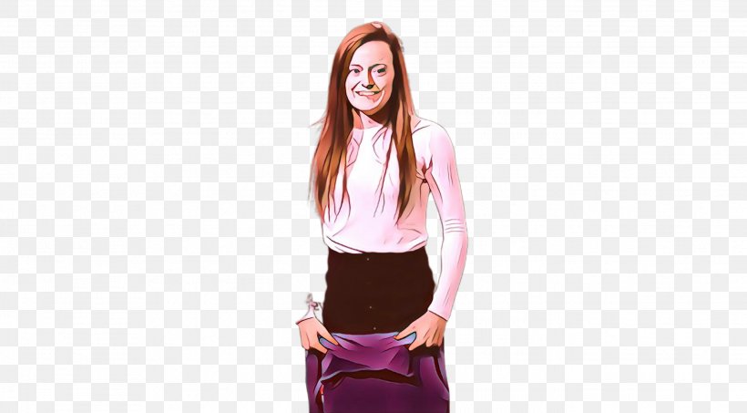 Pink Clothing Pencil Skirt Fashion Magenta, PNG, 2688x1488px, Cartoon, Clothing, Dress, Fashion, Fashion Model Download Free