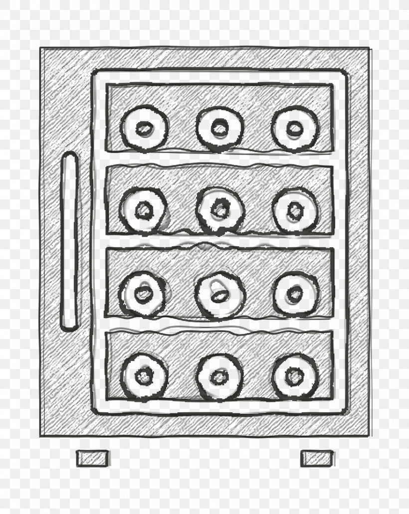 Household Appliances Icon Wine Cooler Icon Wine Icon, PNG, 876x1102px, Household Appliances Icon, Black And White, Drawing, Geometry, Line Download Free