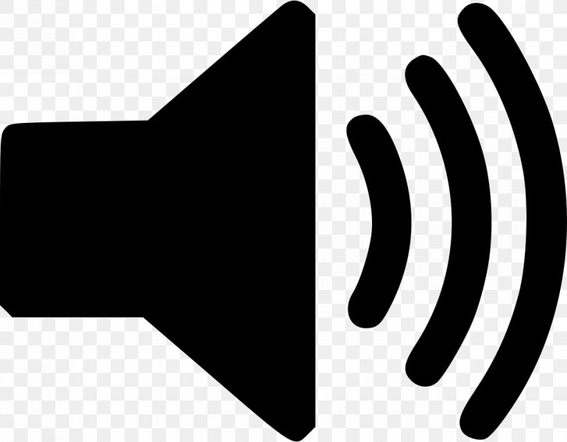 Loudspeaker Sound Clip Art, PNG, 980x766px, Loudspeaker, Black, Black And White, Brand, Document Download Free