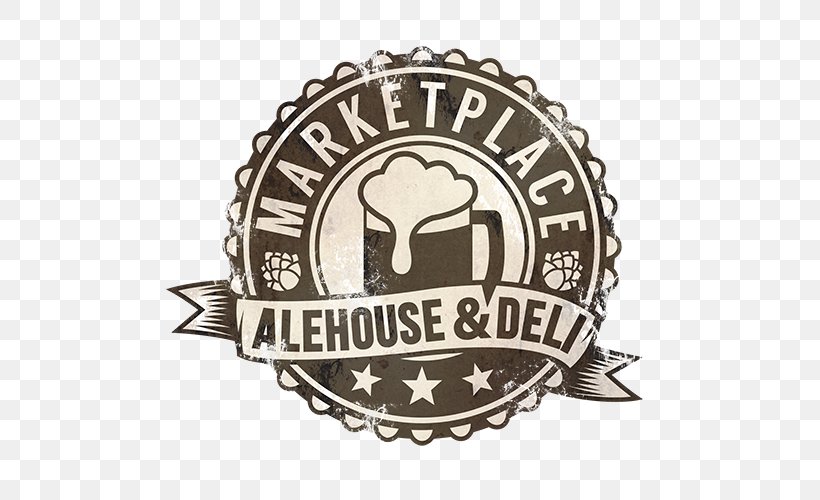 Marketplace Alehouse & Deli Beer Cider Food Liquor, PNG, 500x500px, Beer, Badge, Beer Bottle, Brand, Cafe Download Free