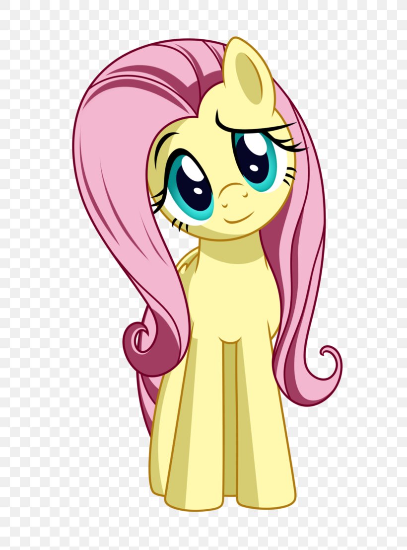 Pony DeviantArt Fluttershy Cartoon, PNG, 722x1107px, Watercolor, Cartoon, Flower, Frame, Heart Download Free