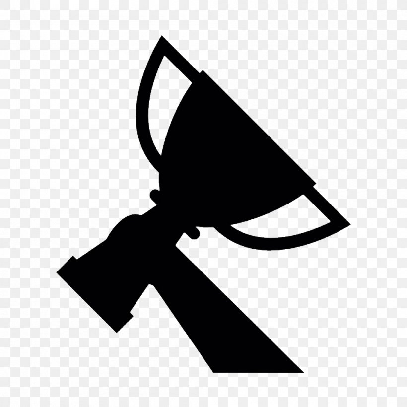 Trophy Icon, PNG, 1000x1000px, Trophy, Award, Black And White, Champion, Megaphone Download Free