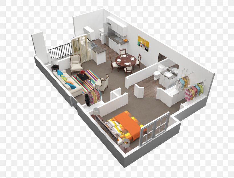 Estates At Brentwood Floor Plan Studio Apartment, PNG, 2048x1556px, 3d Floor Plan, Brentwood, Apartment, Apartment Hotel, Bedroom Download Free