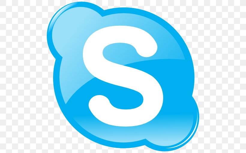 Skype Videotelephony Voice Over IP Microsoft, PNG, 512x512px, Skype, Aqua, Area, Azure, Blue Download Free