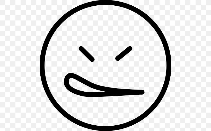 Smiley Line Art Happiness White, PNG, 512x512px, Smiley, Black, Black And White, Black M, Emoticon Download Free
