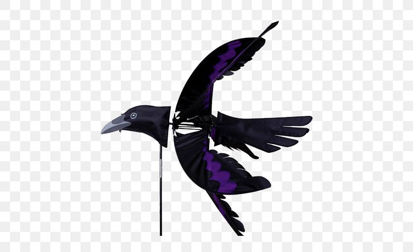 Bird Whirligig Yard Wind Fidget Spinner, PNG, 500x500px, Bird, Beak, Common Raven, Feather, Fidget Spinner Download Free