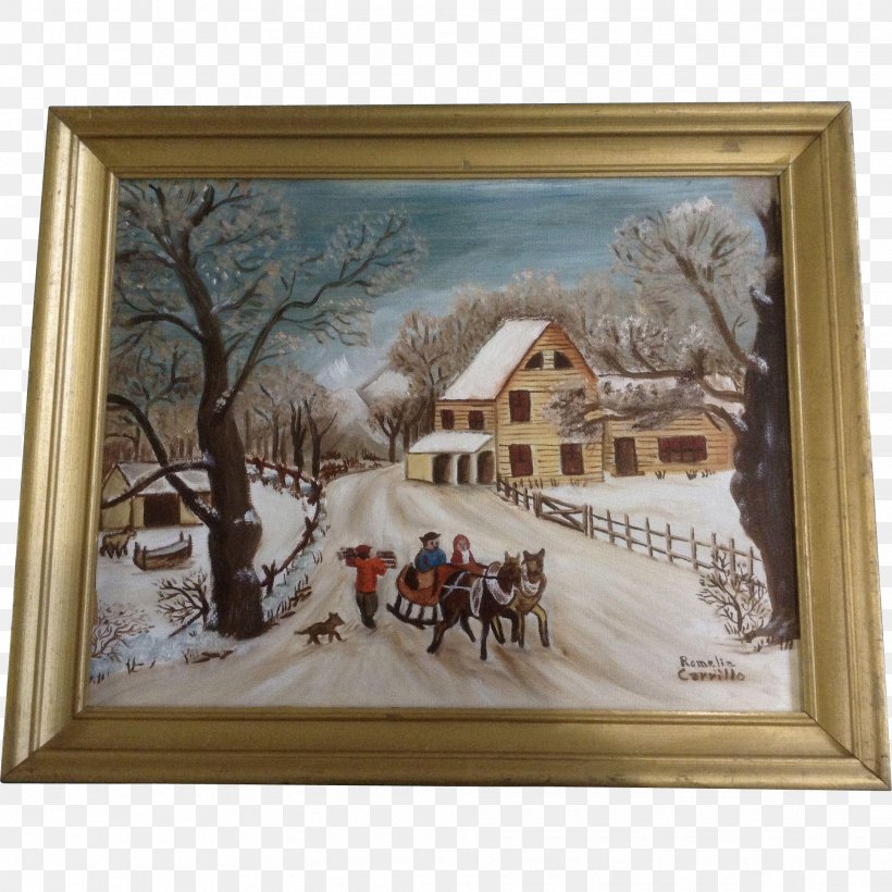 Painting Picture Frames Winter, PNG, 1933x1933px, Painting, Art, Artwork, Paint, Picture Frame Download Free