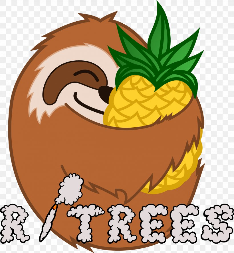 Pineapple Sloth Koala T-shirt Animal, PNG, 2524x2734px, Pineapple, Ananas, Animal, Artwork, Beak Download Free