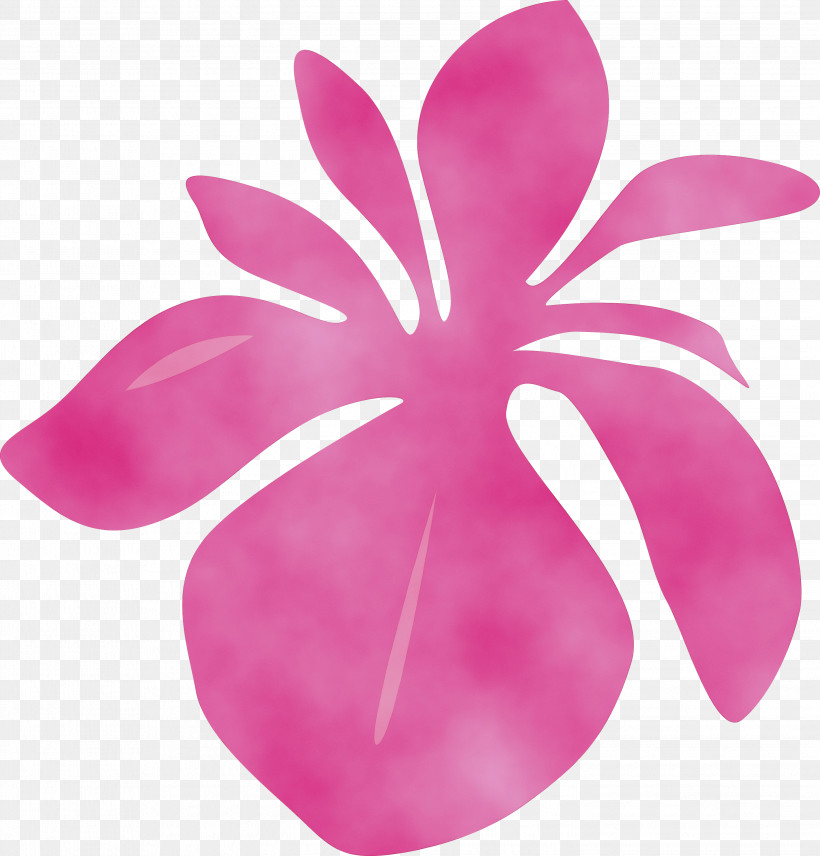Pink Petal Magenta Violet Plant, PNG, 2894x3022px, Iris Flower, Flower, Herbaceous Plant, Magenta, Paint Download Free