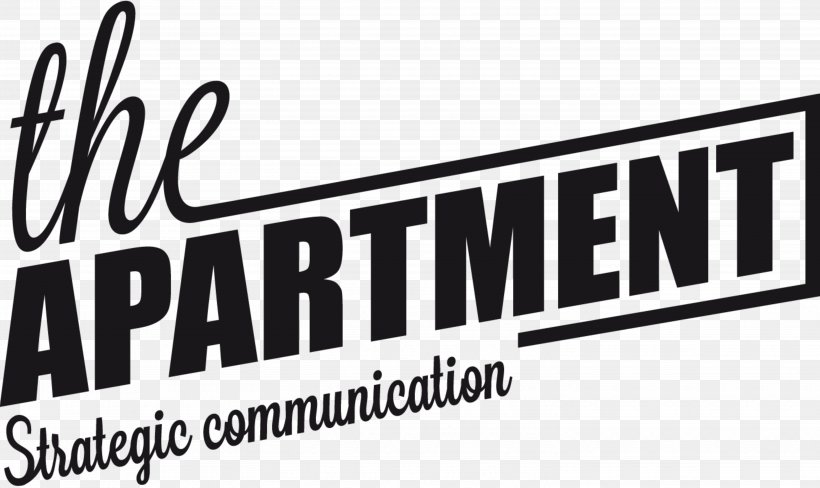 The Apartment Strategic Communication Marketing Communications Brand, PNG, 6013x3583px, Apartment, Advertising Agency, Black And White, Brand, Brand Management Download Free