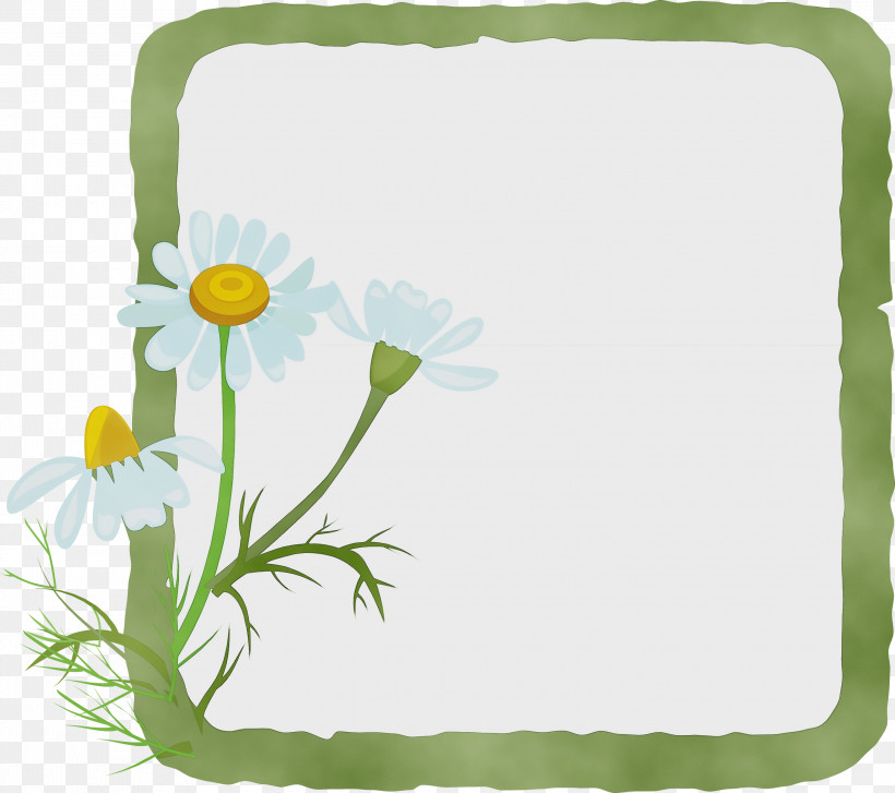 Vector Royalty-free Icon Chamomile Drawing, PNG, 3000x2663px, Flower Frame, Chamomile, Drawing, Paint, Plant Download Free