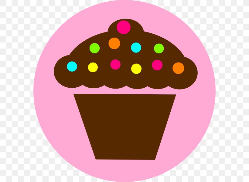 Cupcake Muffin Frosting & Icing Ice Cream Clip Art, PNG, 600x600px, Cupcake, Bakery, Cake, Candy, Chocolate Download Free