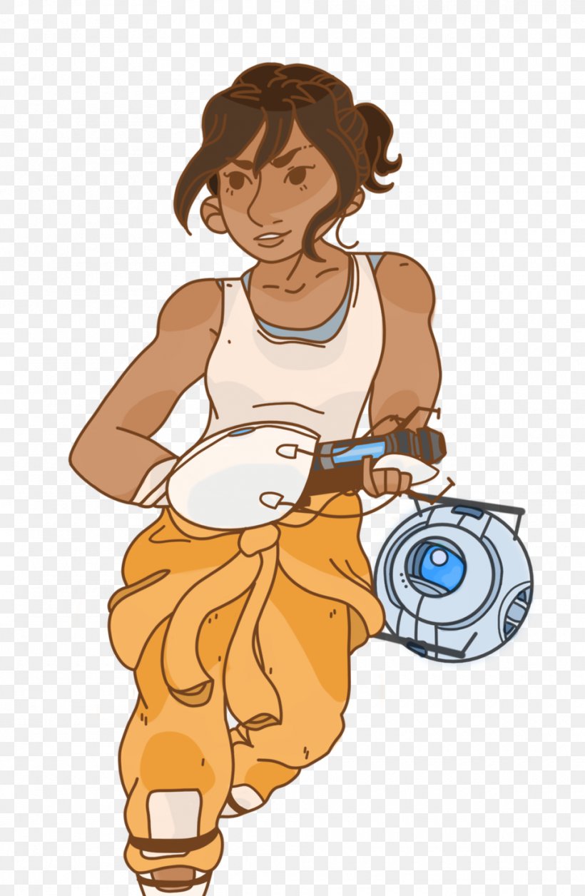 Chell Portal 2 Face