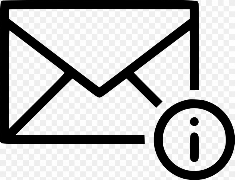 Email Bounce Address Icon Design, PNG, 980x754px, Email, Area, Black, Black And White, Bounce Address Download Free